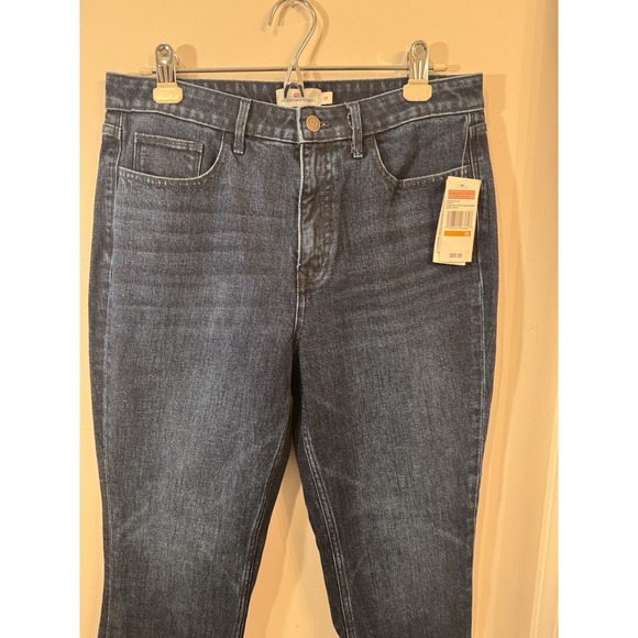 Vineyard Vines High Rise Kick Flare Jeans Size 29 Dark Wash Stretch USA NWT - Picture 4 of 9